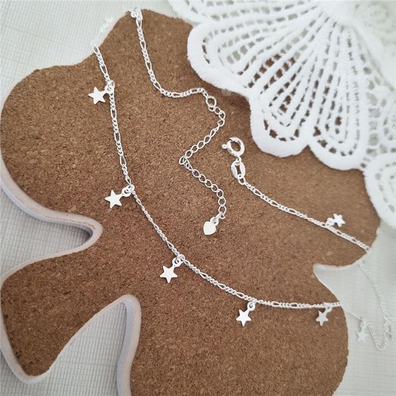 COLAR PRATA 925 CHOCKER ESTRELAS
