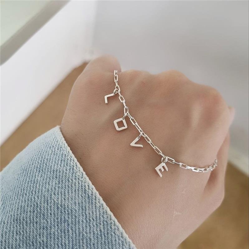 PULSEIRA PRATA 925 LOVE