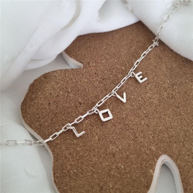 PULSEIRA PRATA 925 LOVE