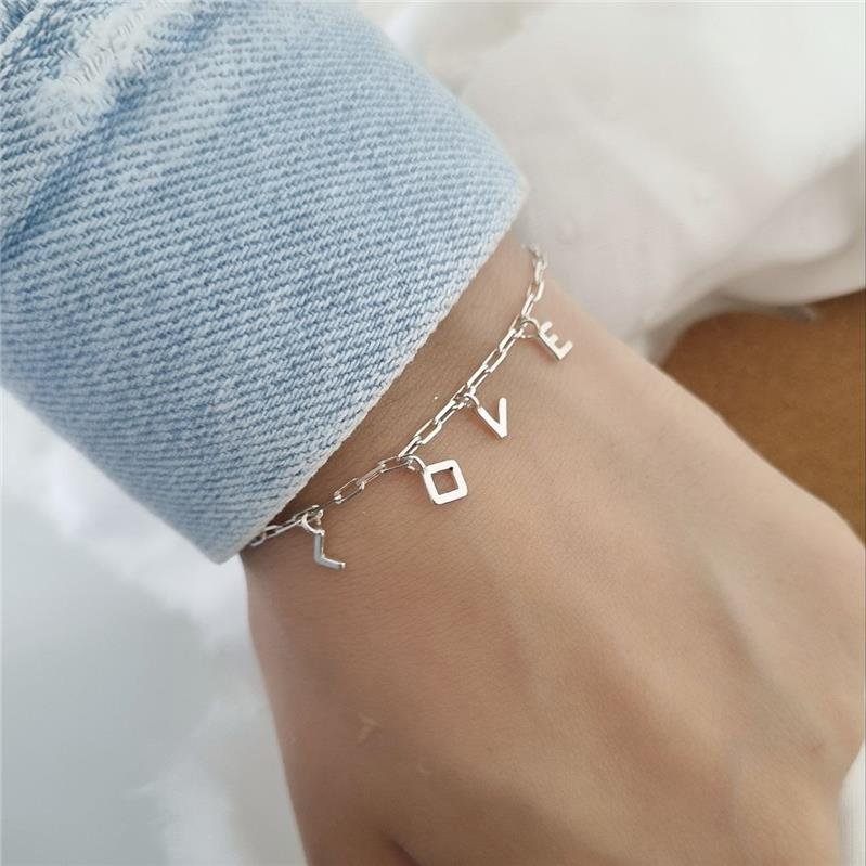 PULSEIRA PRATA 925 LOVE