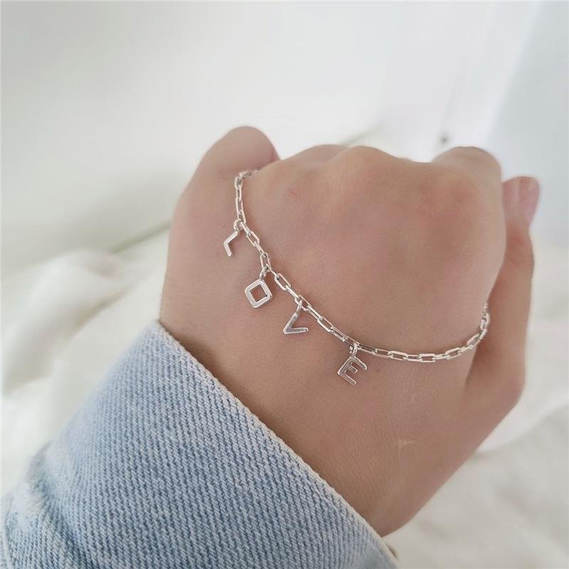 PULSEIRA PRATA 925 LOVE
